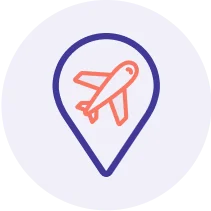 Available of 1600+ airports