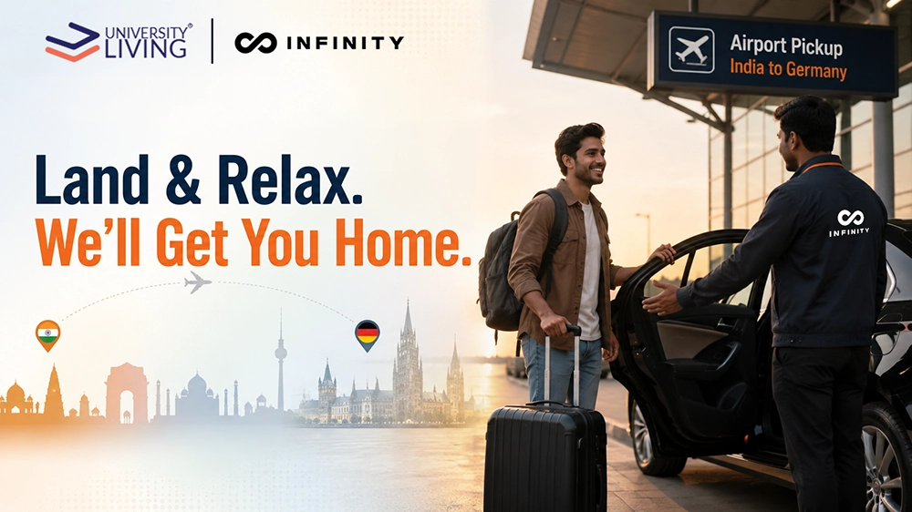 Airport pickup and Student accommodation in Berlin