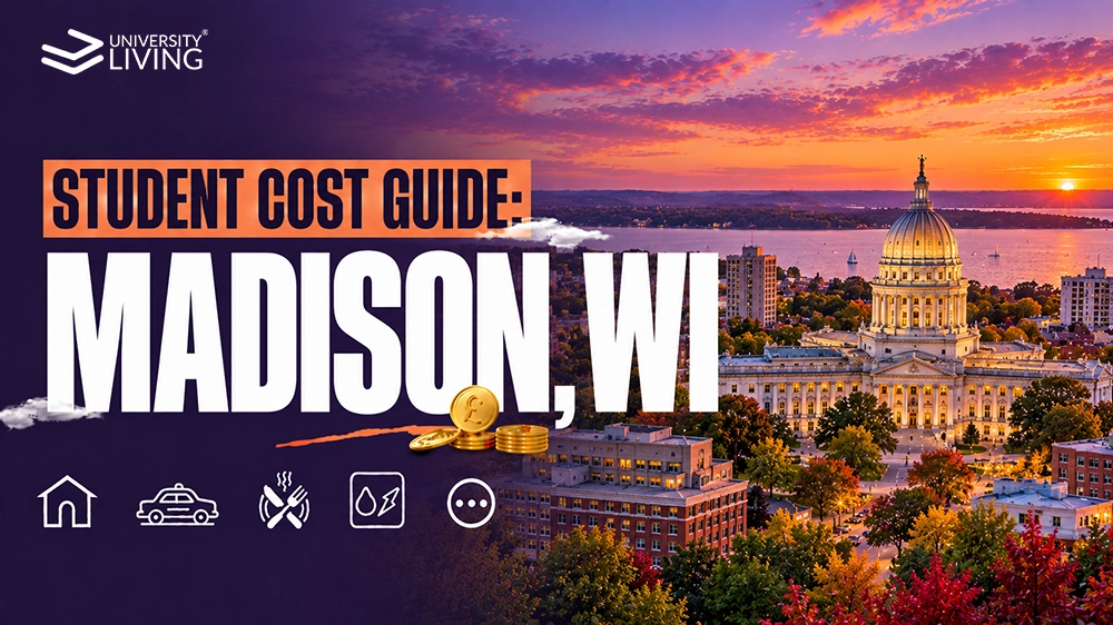 cost of living for students in Madison