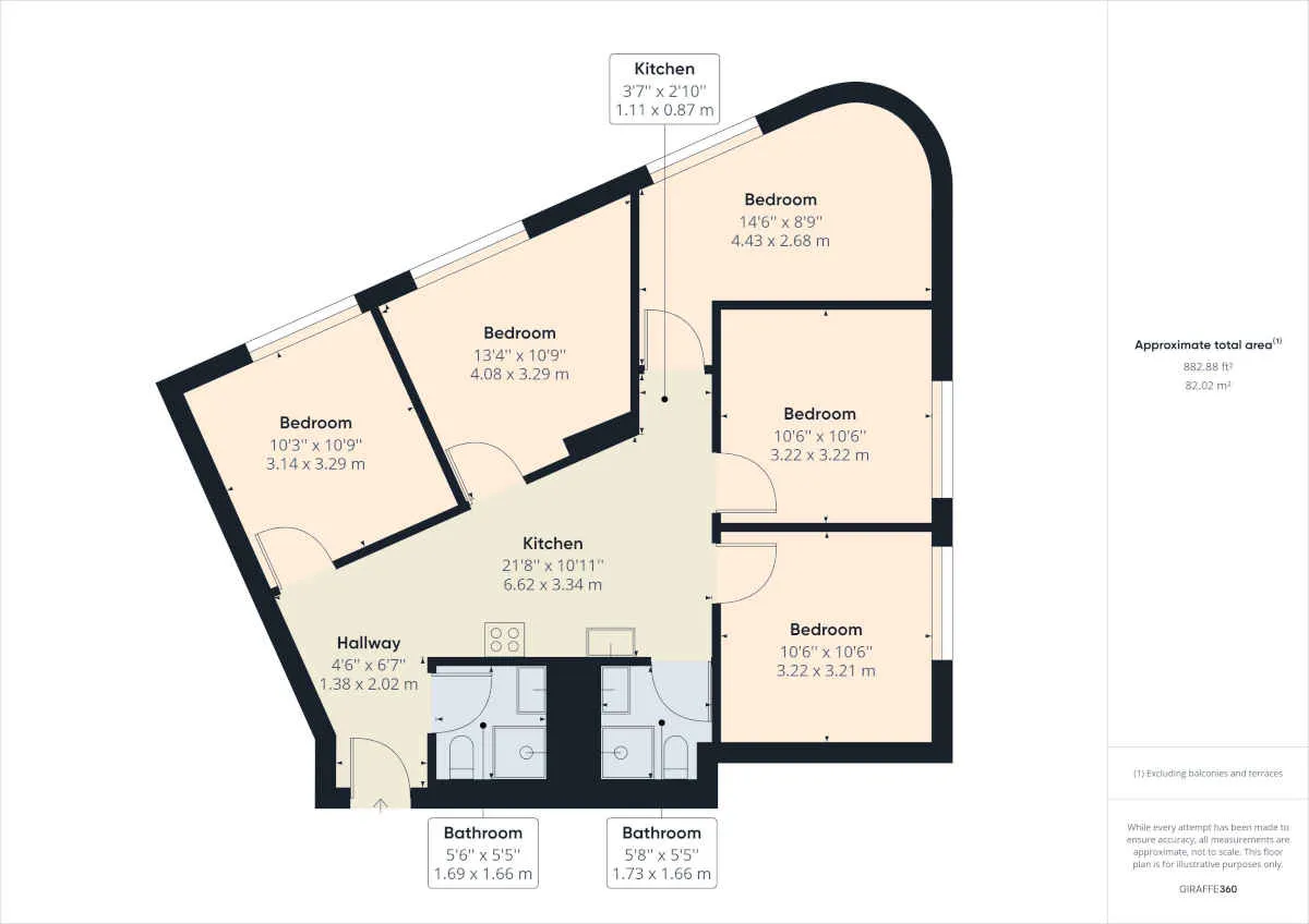 STUDENTS ONLY - Fully furnished private room in a 5 people shared apartment Berlin 6